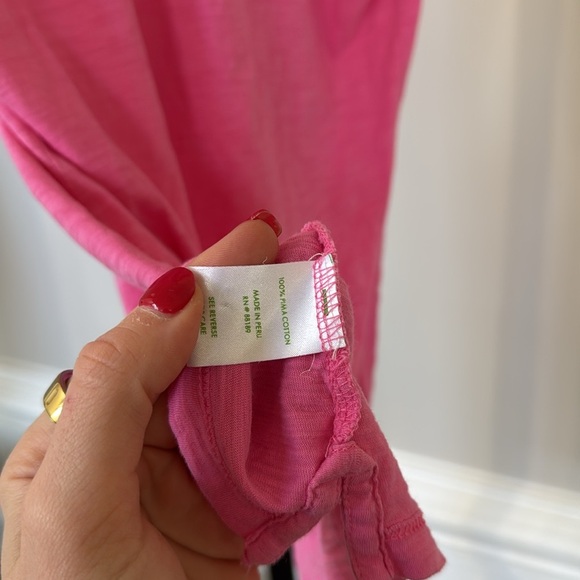 Lilly Pulitzer pink top women’s blouse - Picture 5 of 5